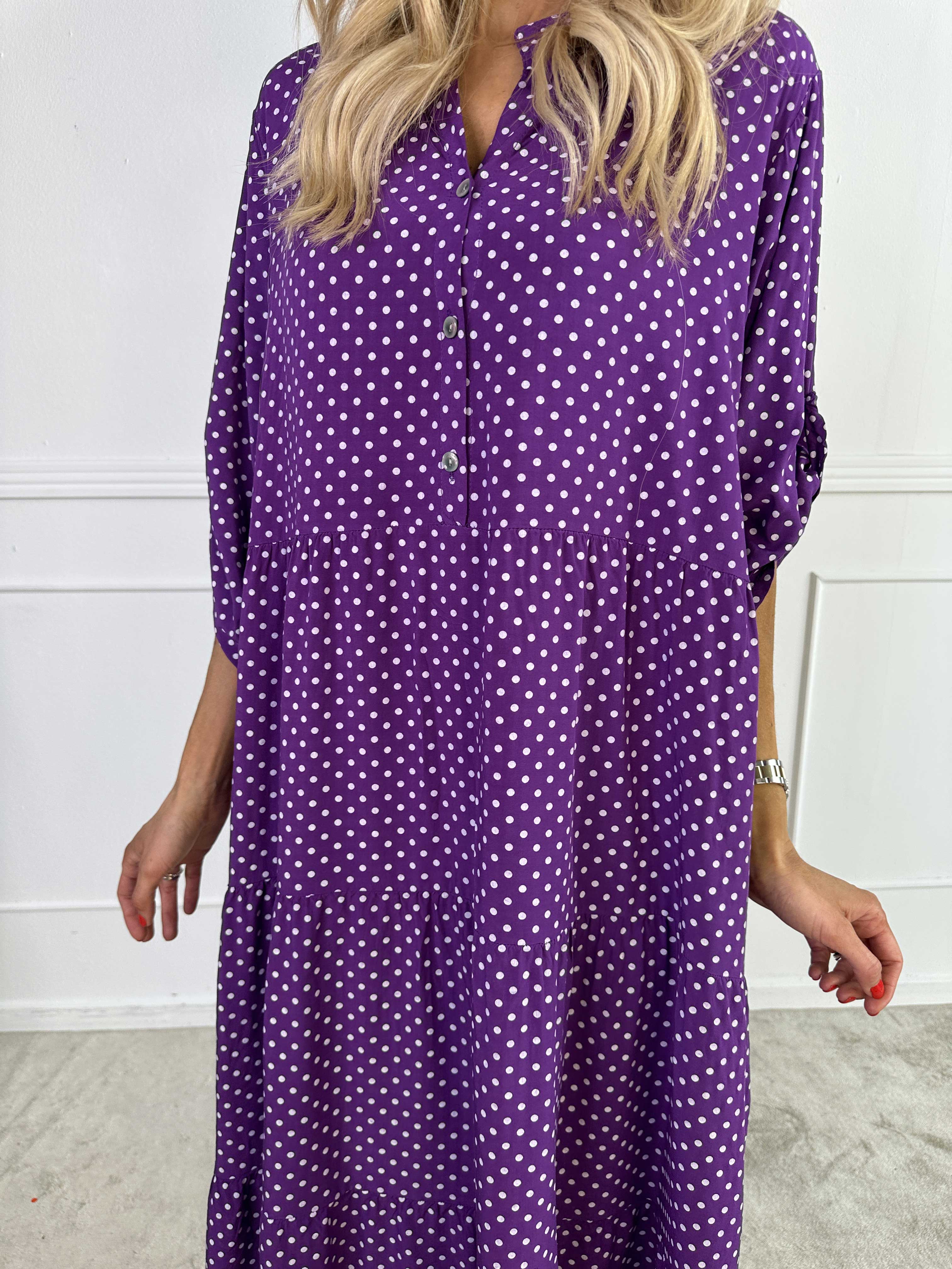 Dotti - Kjole med lag på lag look i viskose